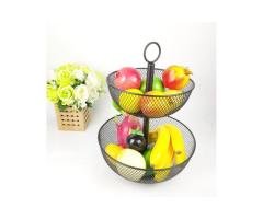 2-Tier Mesh Fruit Basket