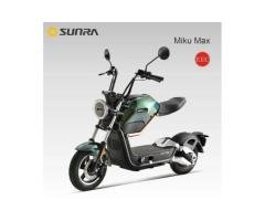 MIKU MAX Army Green Electric Motorcycle