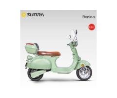RONIC-S Green Electric Battery Two-Seater Scooter for Adults