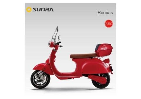 RONIC-S Red Antique Vintage Electric Classic Scooter - 2/2