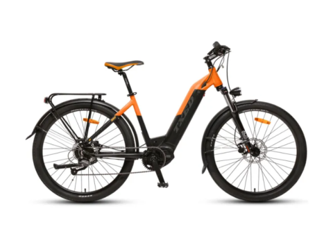 TXED 9-Speed Mid-Motor Mountain E-Bike - 1/5