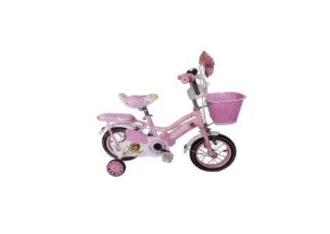 HENGWEI TC-123 Pink Princess Kids Bike - 1/5