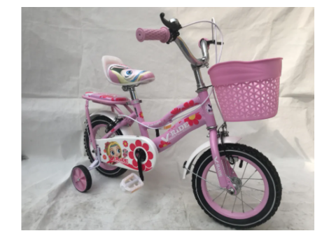HENGWEI TC-121 Pink Princess Kids Bike - 1/3