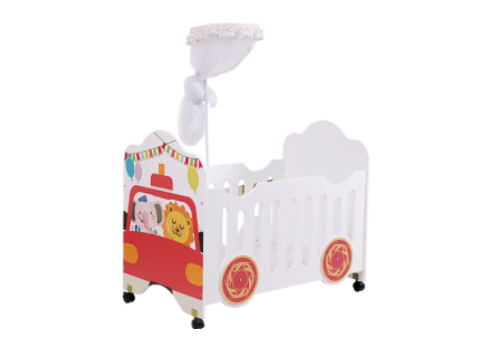 CW991 Wooden Baby Bed