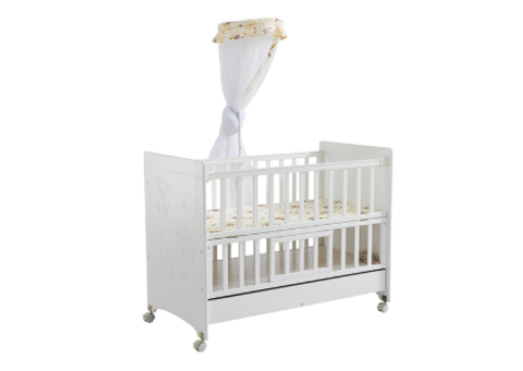 CW6203 Wooden Baby Bed - 2/2