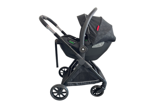Baby Stroller and Carseat with One-Hand Folding - 1/3