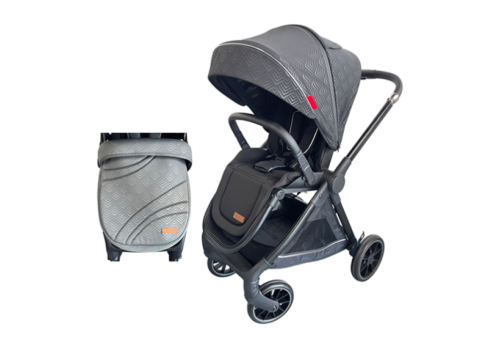 Baby Stroller and Carseat with One-Hand Folding - 3/3