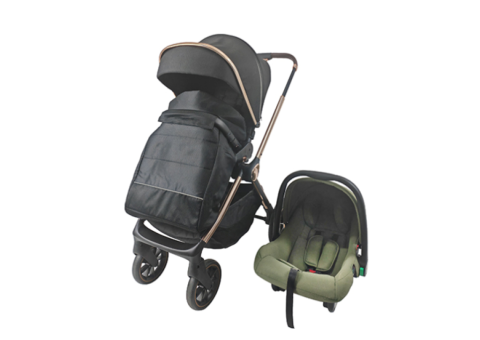 Baby Stroller and Carseat with Two-Way Push - 2/2