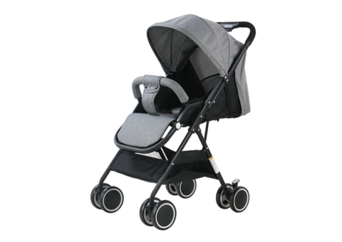 Baby Stroller with One-Button Close Function - 1/5