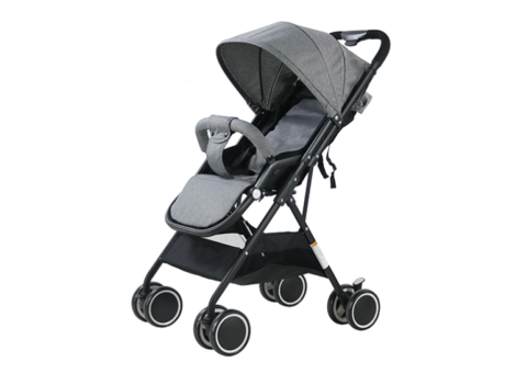 Baby Stroller with One-Button Close Function - 2/5