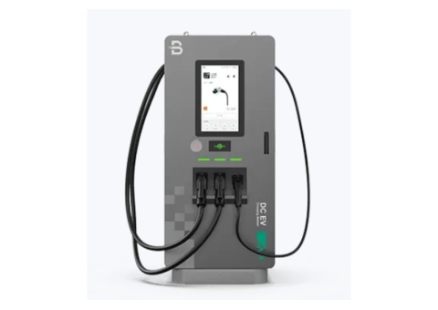 Floor-Mounted 3 Guns 82–262kW DC EV Charger - 1/3