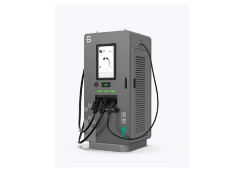 Floor-Mounted 3 Guns 82–262kW DC EV Charger - 2/3