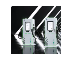 Floor-Mounted Split DC EV Charger with Air Duct