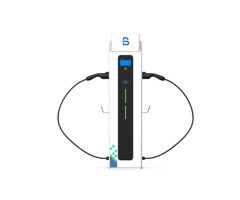 44kW Floor-Mounted Dual Cable AC EV Charger
