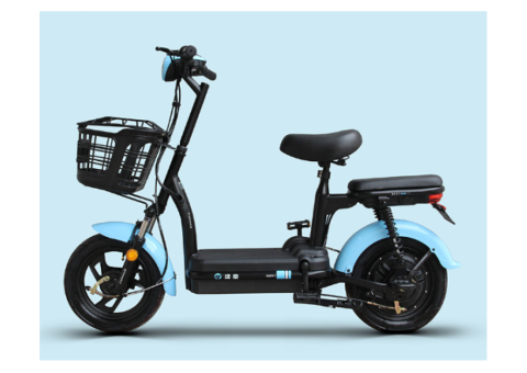 SQK 350W Electric Bike with 48V 12Ah Battery - 1/5