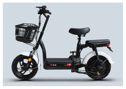 SQK 350W Electric Bike with 48V 12Ah Battery - 4/5