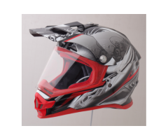 819-6 MIR Motorcycle Cross Helmet with Visor