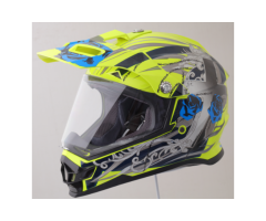 819-6 ROSE Motorcycle Cross Helmet with Visor