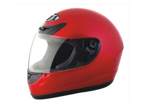 901 Suzuki Red Full Face Motorcycle Helmet