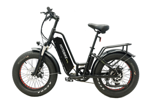 C20 500W Folding Fat Tire Electric Bike - 3/5