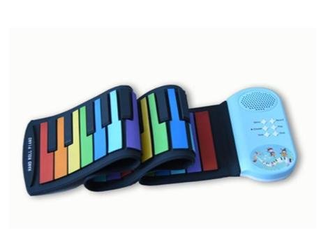 BR-M49 Rainbow Roll Up Piano - 2/2