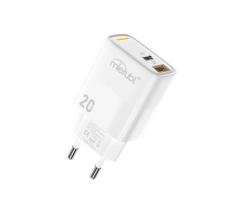 USB + Type-C PD 20W Wall Charger