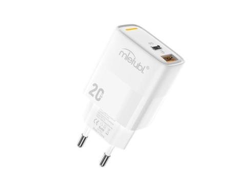 USB + Type-C PD 20W Wall Charger - 2/2