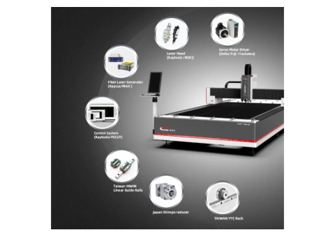 3000W 3015 Fiber Laser Cutting Machine - 2/2