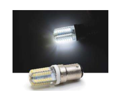 BA15D 6000K White LED Bulb: Sewing Machine Light