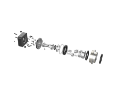 WAD Series High Structure Rigidity Planetary Gearbox