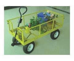 Metal Mesh Tool Cart
