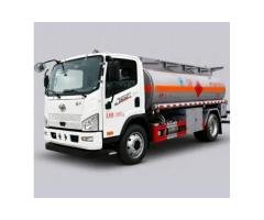 Oil tanker truck