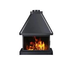 LL10 Three-sided Patio Wood Burning Stove
