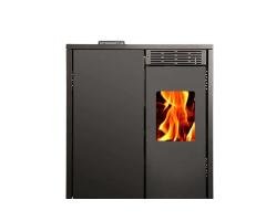 Flat Pellet Air Ducted Hermetic Stove