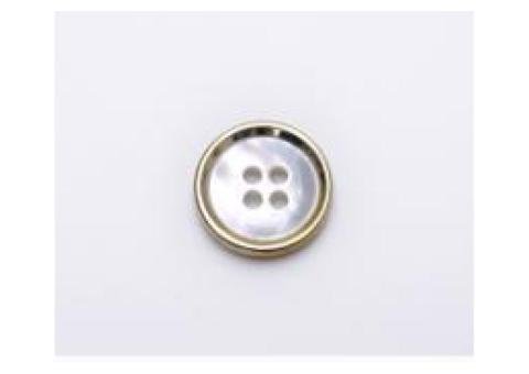 Shell Button with Plating - 2/2