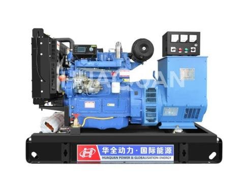 Huaquan 40kW small diesel generator set with four-stage protection system - 2/2
