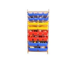 Wire Shelving With Shelfull Bins SFW600
