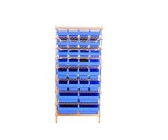 Wire Shelving With Shelfull Bins SFW300