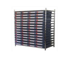 Wire Shelving With Shelf Bins WSR23-6209