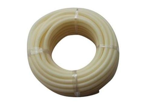 Cream-Colored Plastic Pipe