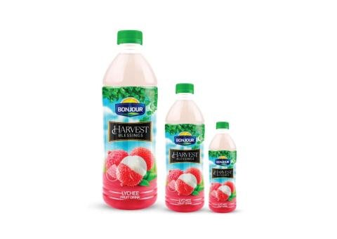Harvest Blessing Lychee Fruit Drink - PET Bottle