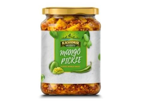 Traditional Mango Pickle in Mustard Oil