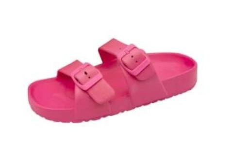 Women's Adjustable Buckle Sandal Slides - 2/2
