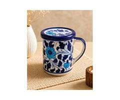 Light Blue Serina Mug with Cover 004