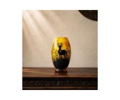 Bottle Lamp Camel Skin