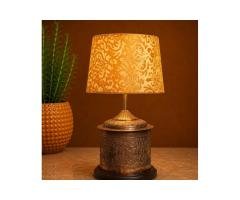 Brass Golden Glow Table Lamp