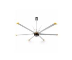 PM-HVLS-37 12-Foot Aluminum Permanent Magnet HVLS Industrial Ceiling Fan