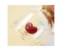 100ml Handcrafted Red Heart Perfume Bottle