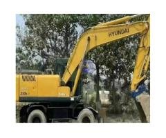 Used Hyundai 210W-7 Wheeled Excavator