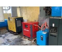 Screw Air Compressor for Glass Industry – Mexico